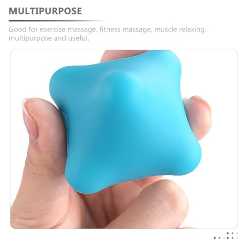 FOMIYES Massage Ball 2pcs Massage Ball for Exercise Neck Fitness Feet Silicone Feet