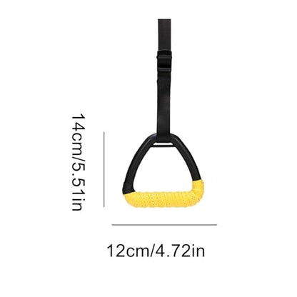 Workout Rings Adjustable Straps Fitness Equipment - color: Style B