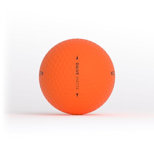 Eagle Ace™️ DriveMatte Golf Balls-2 Layers-Maximum Distance,Optimal Spin Control - color: Orange-24Pack