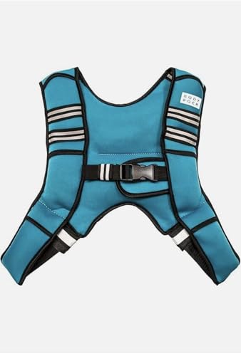 Weighted Vest for Women & Men – Adjustable Workout Weight Vest with Reflective Straps, Secure Buckle, Balanced Design – Ideal for Running, Cardio, CrossFit, Bodyweight Training