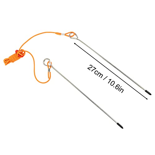 Golf Alignment Stick Swing Trainer Aid, Golf Training Aid Equipment with Elastic String, Telescopic 2.5M - 5M Metal Practice Rod for Posture Correction and Putting