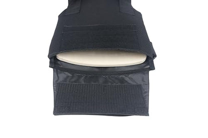 Tactical Adjustable Weighted Vest for Men and Women WODs, Strength Endurance Training Fitness Workouts Running - Quick Release, Molle System