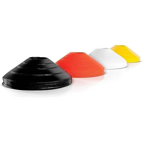 SKLZ Agility 2-Inch High-Visibility Cones for Training and Drills, Set of 20 - size: One Size