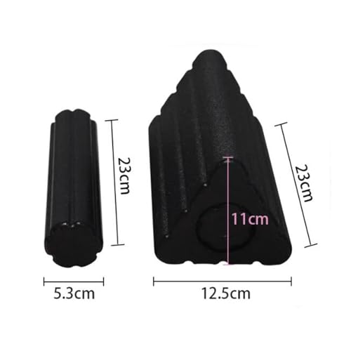 2 in 1 Triangle Block EPP Foam Roller Portable Workout Back Neck Legs Massage Adult Easy Cleaning Column