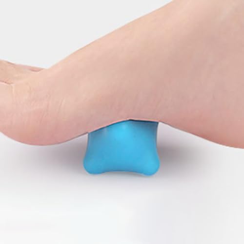 FOMIYES Massage Ball 2pcs Massage Ball for Exercise Neck Fitness Feet Silicone Feet