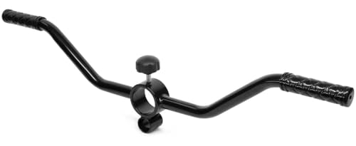 Yes4All Exercise Machine Adjustable T Bar Row Attachment, D Row Handle/Landmine Handle Attachment with Textured Rubber Handles - color: E.T-bar Lat Blaster Handle