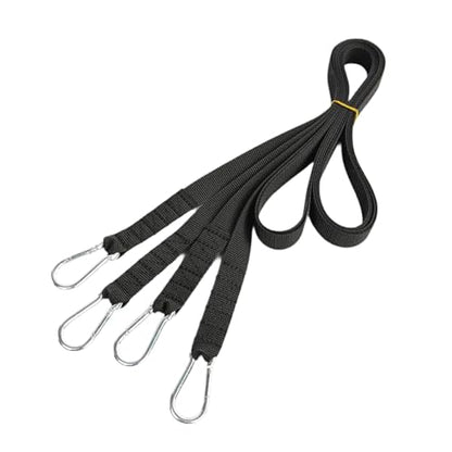 2X Sled Pull Straps Workout Weighted Sled Pulling Straps for Indoor Home Leg