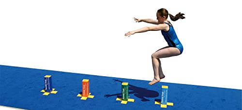 Tumbl Trak Fun Stick - Versatile Gymnastics, Cheer, and Dance Foam Obstacle - Colors May Vary - size: 1 Foot