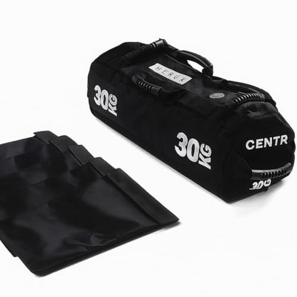CENTR x HYROX Competition Sandbag – Training Bag with 7 Handles, Cordura® Nylon Construction with Reinforced Double-Stitched Seams and Non-Slip Handles, 10/20/30 kg – HYROX Gear