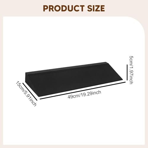 Squat Wedge Block Squat Ramp Portable Heel Elevated Calf Stretcher Foot Incline Board for Workout Practice Home Gym Fitness