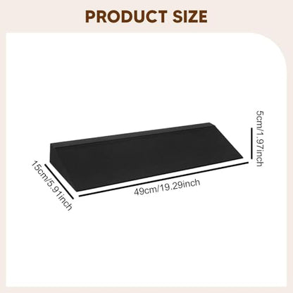 Squat Wedge Block Squat Ramp Portable Heel Elevated Calf Stretcher Foot Incline Board for Workout Practice Home Gym Fitness