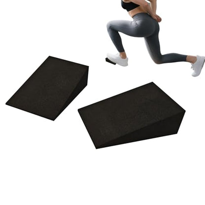 Multi-Purpose Exercise Wedge – Incline Board for Calf Stretch & Squat – Home, Gym, Pilates, Fitness, Office Break