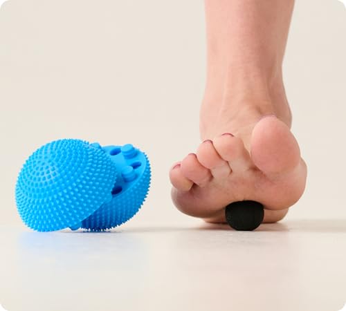NABOSO Neuro Ball, Foot Myofascial Release Tool, Textured Massage Ball for Feet, Self Massage, Mobility and Recovery