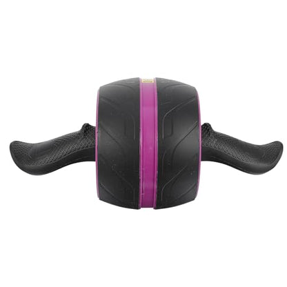 Automatic Rebound Ab Roller Wheel with Wide Non-slip Handles and Extra Mat for Home Fitness Core Strengthening and Injury Prevention Suitable for Beginners and Advanced Users