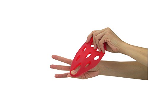 TheraBand - 11853 Hand Xtrainer, Non-Latex Hand Exerciser for Progressive Hand Therapy, Strengthen Fingers, Hands and Forearms, Grip Trainer, Strengthener, Helps Relieve Joint Pain, Red, Soft, Beginner - color: Red - Soft, style: Xtrainer