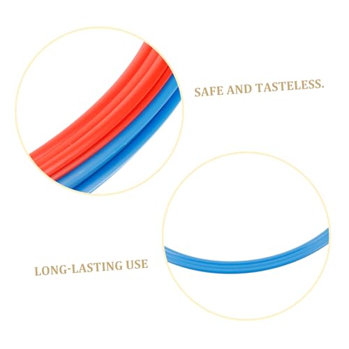 HANABASS 6-Pack Soccer Agility Training Rings Abs Football Training Equipment Soccer Accessory Set for Boys and Girls Adults Material Random Color