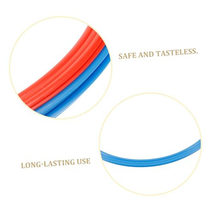HANABASS 6-Pack Soccer Agility Training Rings Abs Football Training Equipment Soccer Accessory Set for Boys and Girls Adults Material Random Color