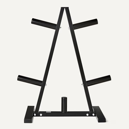 Amazon Basics Weight Plate Tree Rack - size: 2" Weight Plate Tree, 300 lbs