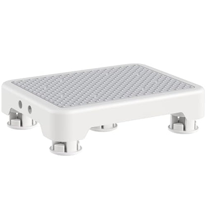 Ronlap Small Step Stools for Adults Car Step Stool for Elderly, White-Gray - color: White-gray