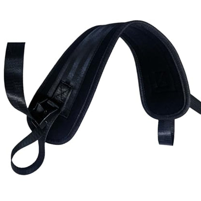 Hip Thrust Belt for Glute Training, Adjustable, Fits Dumbbells & Kettlebells