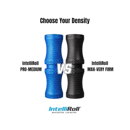 Extra Firm Density MAX Sport Foam Roller for Muscle Trigger Point Massage, Physical Therapy and Exercise | Advanced Roller Optimized for Neck & Spine, Relieve Back Muscle Pain - color: Black