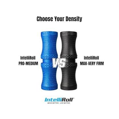 Extra Firm Density MAX Sport Foam Roller for Muscle Trigger Point Massage, Physical Therapy and Exercise | Advanced Roller Optimized for Neck & Spine, Relieve Back Muscle Pain - color: Black