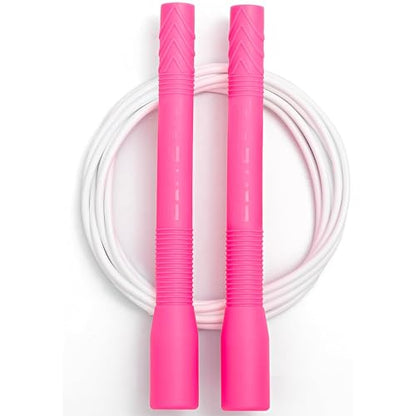 Elite Jumps Fit Rope or Fitness - Premium 4mm Pvc Speed Jump Rope - Indoor and Outdoor Exercise - Adjustable Cables, Aerobic Exercise, Gym & Home Fitness Workouts & More
