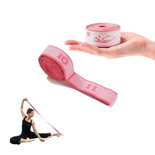 Multi-Loop Stretch Band - Yoga, Pilates, Ballet, and Physical Therapy Stretching Strap for Flexibility, Leg Stretching, and Exercise - Durable Stretching Equipment