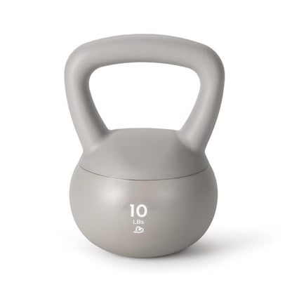 bintiva Soft Kettlebells - Sea and Iron Sand Filled Weights for Women and Men - Color Coded Kettle Bell Sets