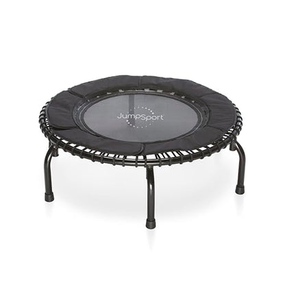 JumpSport 39" Essential Fitness Trampoline | Model 220, 230, 250 | Exercise Trampoline | 30 Low-Impact Bungees Rebounder for Adults