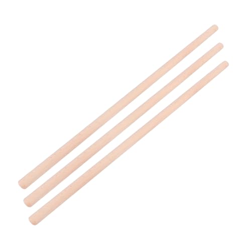 3Pcs Open Shoulder Back Correct Hunchback Stick, Yoga Assistance & Fitness Training, Wooden Material, 2x70cm for Posture Correction and Muscle Support