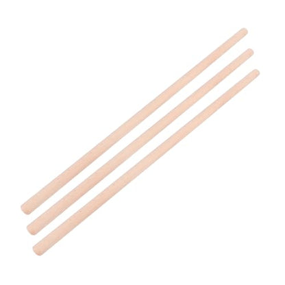 Dioche 26" Dowel 3Pcs Open Shoulder Back Correct Hunchback Stick, Yoga Assistance & Fitness Training, Wooden Material, 2x70cm for Posture Correction and Muscle Support