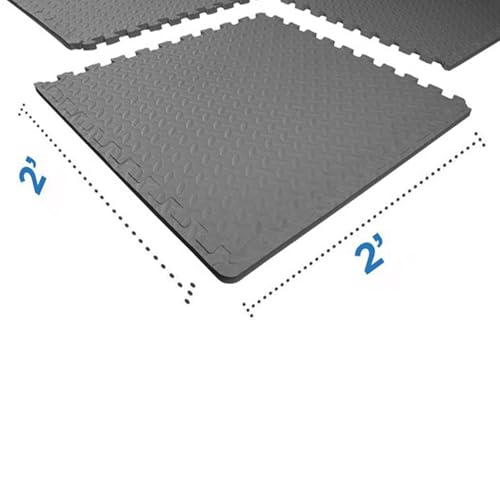BalanceFrom Puzzle Exercise Mat 3/4 Thick, EVA Interlocking Foam Floor