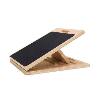 Foldable Wooden Calf Stretching Platform for Compacts Storage and Flexibility Improvement Ergonomic Stretcher Stretching Leg Stretcher