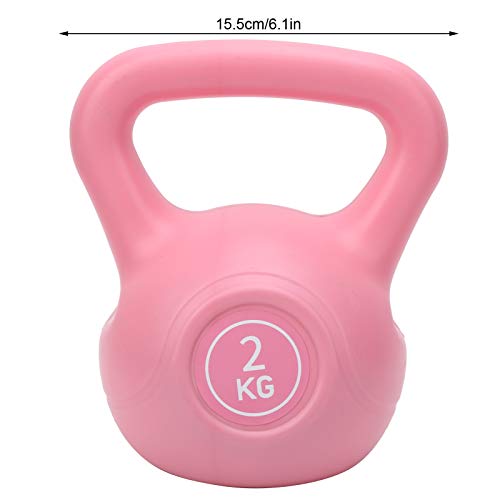 2kg Kettlebell for Women & Beginners – Compact 15.5cm Handle Fitness Kettlebell, Ideal for Arm Lifting, Strength Training, and Home Gym Workouts – Compatible with Kettlebell Routines