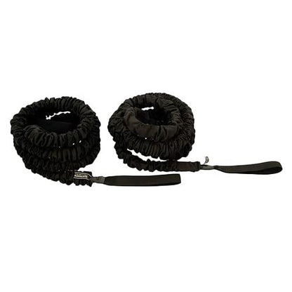 Son of The Beast Elastic Battle Ropes | Dual Safety Sleeved Resistance Bands Rope for Strength Training, Agility Work, and Full Body Workout