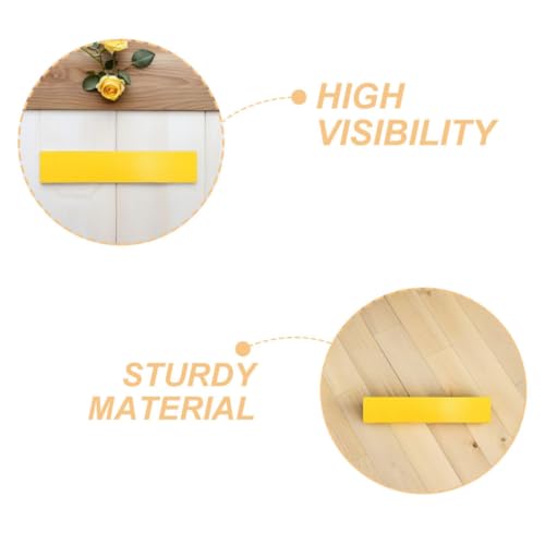 12pcs Yellow PVC Spot Markers for Sports Ground Marking Tools with Anti-Slip and High Visibility Design, for Tennis Court and Soccer Agility Drills Outdoors