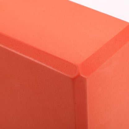 Luxshiny 2pcs Non-slip Eva Yoga Blocks 120g High-density Foam Bricks for Adults and Fitness Workout and Pilates Training Stability Support