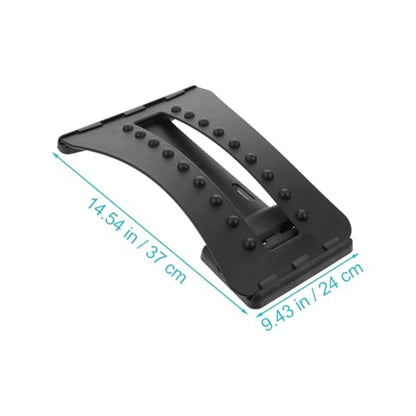 Lumbar Stretcher for Relief Ergonomic Spine Deck Relax and Stretch Your for Home Use Supports Natural Spine Curvature