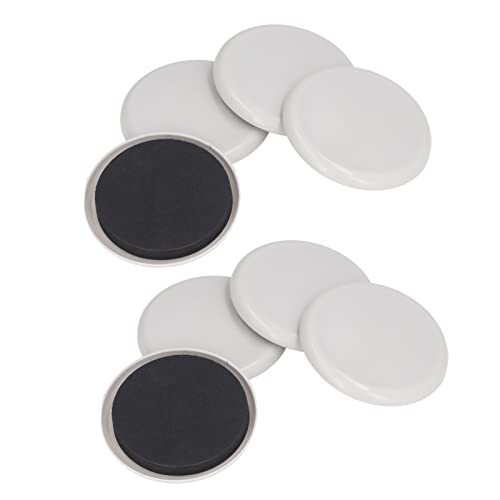 Garosa 8Pcs Furniture Sliders, Plastic with EVA Floor Protectors, Reduce Noise and Enhance Movement for Carpet and Hardwood Floors (5 Inch) - size: 5 Inch