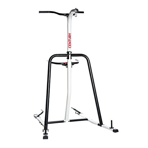 Century Fitness Training Station One Size Fits Most, Upper Body, Martial Arts, Bolt for Heavy Hanging Bag, Pull Up Bars, Dip Handles, Push Up Handles, Holds Up to a 100lb Bag