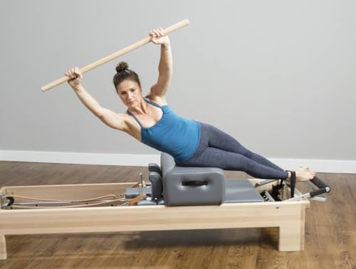 Balanced Body Maple Dowel Rod for Pilates, Workout Bar Exercise Pole, 36 in - size: Maple Dowel, 32"