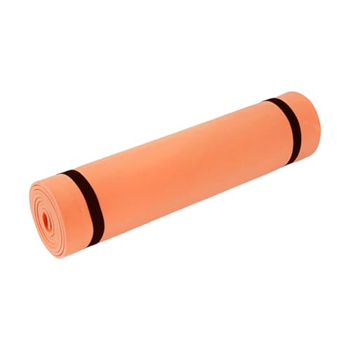 Sports Fitness Mat Exercise Body Building Blanket Nonslip Exercise Pad Gymnastics Mat Fitness Equipment Sports Supplies - color: Orange