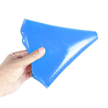 30 Pack 7 Inches Sports Training Cones, Blue Traffic Cones with Rounded Edges for Safety, Soccer, Football, Basketball Coaching, Agility, Drill Training, Field Marker Cones