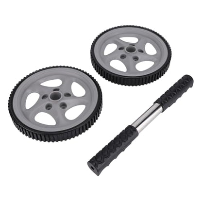 VICASKY Non-slip Dual Wheel Ab Roller for Core Strengthening Portable Home Exercise Equipment for Toning Arms and Back Durable and Design for Beginners and Advanced Users