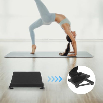 Slant Board for Calf Stretching, Adjustable Portable Incline Board for Calf Stretcher, 440 Lbs Weight Capacity Calf Stretch Wedge for Leg, Knees, Heel, Ankle & Stretching