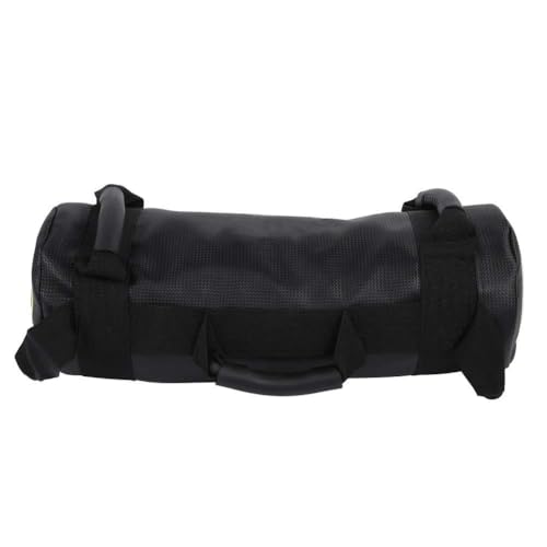 Weightlifting Sandbag, Power Training Bag with Durable PU Leather Design for Gym Fitness Home Workouts Squats Deadlifts Lunges Exercises, Adjustable Weight Filling System