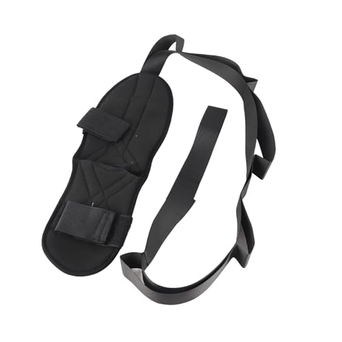Leg Stretcher Strap | Ankle Rehabilitation Training/Yoga Flexibility/Home Workouts | SBR Nylon Stretch Band with Hook Loop Fastener | Joint Mobility & Injury Prevention