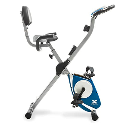 XTERRA Fitness Folding Exercise Bike, 225 LB Weight Capacity - style: FB350
