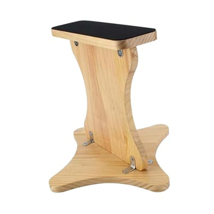 Cheerleading Balance Trainer, Wooden Cheer Flyer Stand Accessory, Versatile Athletic Balance Board, Improve Balance Flexibility Trainer for Sports Home Gym Flexibility Core Strength